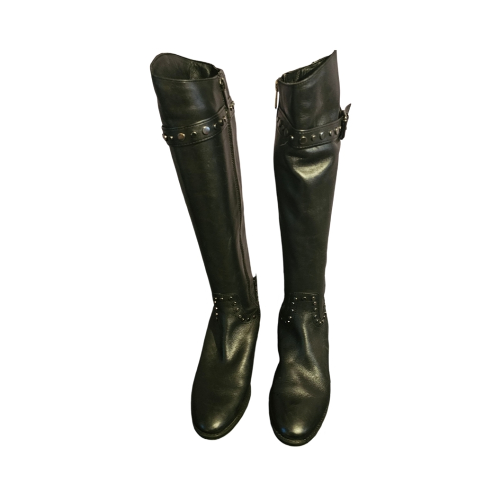 Sam Edelman Black Knee High Boots Womens size 7.5M
